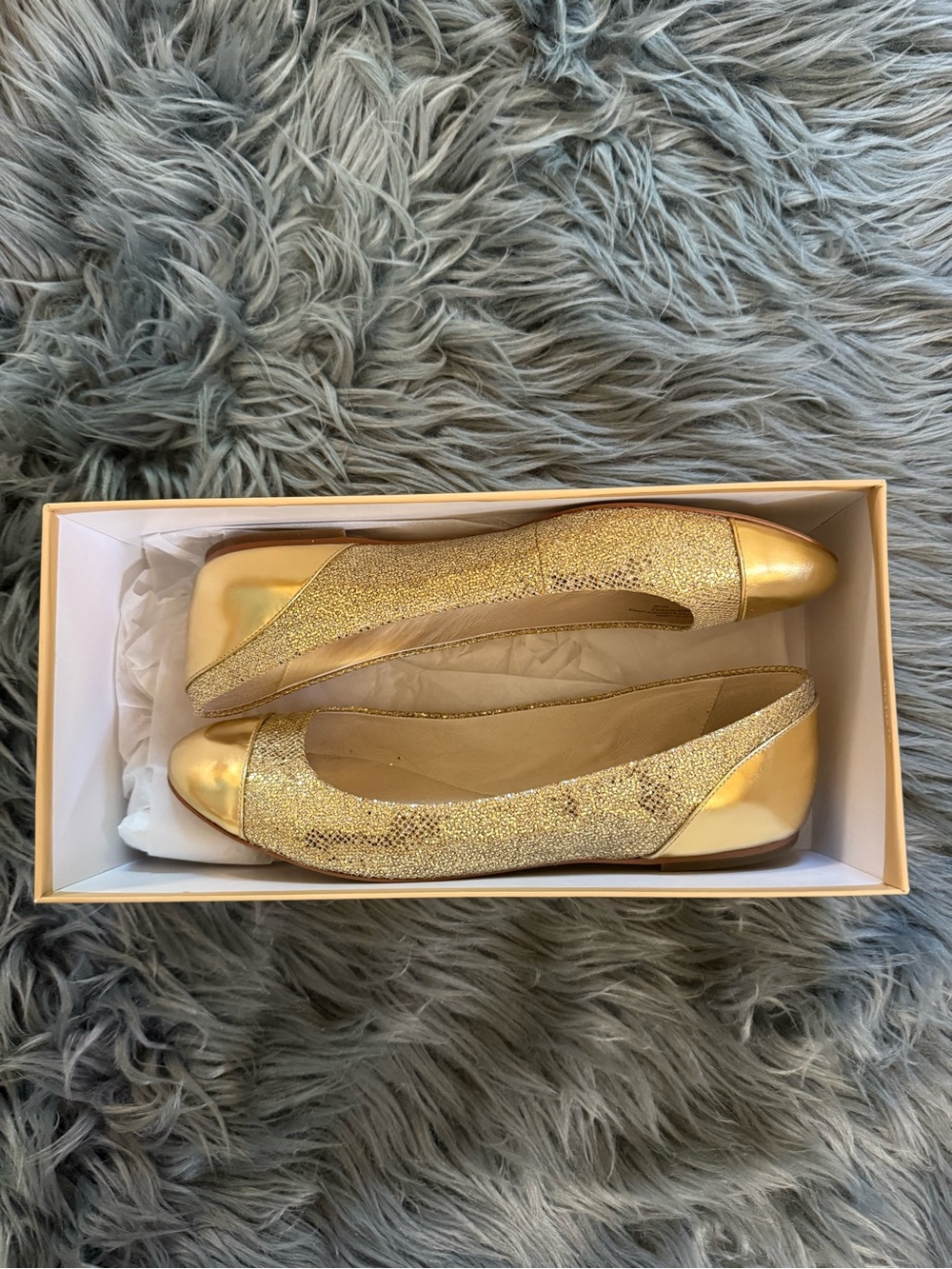 Michael Kors Ballet Flats - Size 9 | Color: Gold